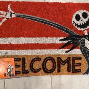 Disney Nightmare Before Christmas Jack Skellington Coir Doormat